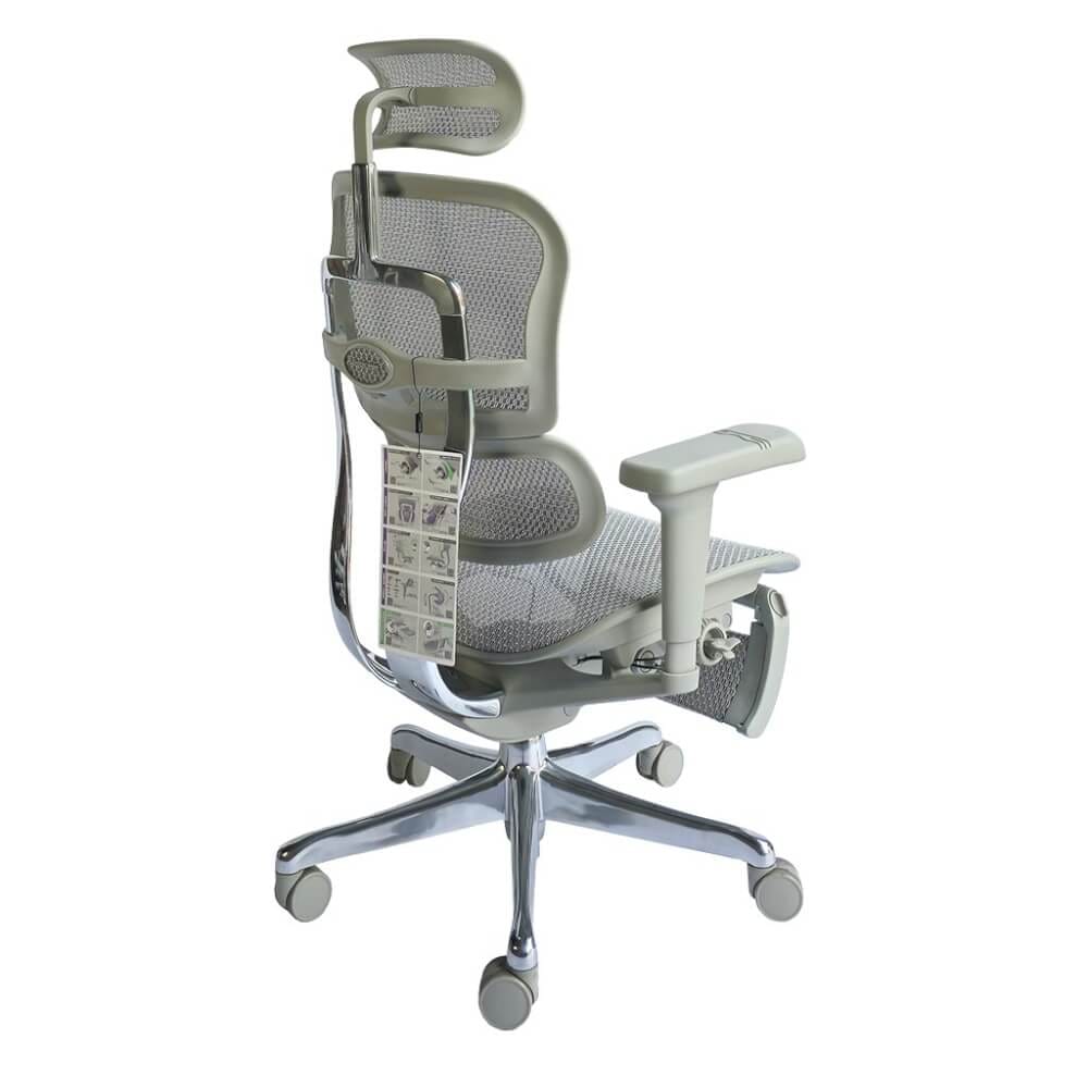 เก้าอี้เพื่อสุขภาพ DF PROCHAIR รุ่น Ergo Elite Ultra Plus สีเทา